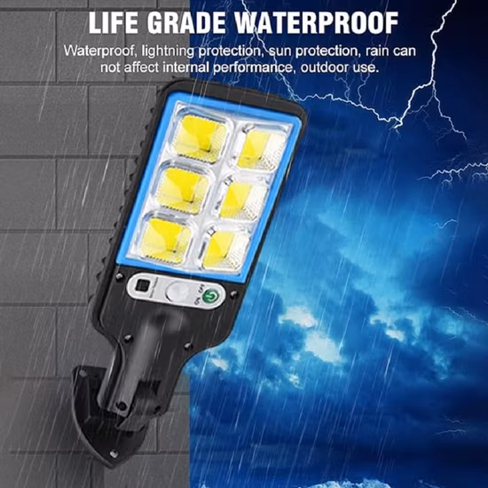 Солнечные уличные фонари, уличная солнечная лампа, 3 режима освещения, водонепроницаемый сад, патио, дорожка, датчик движения, охранное освещение